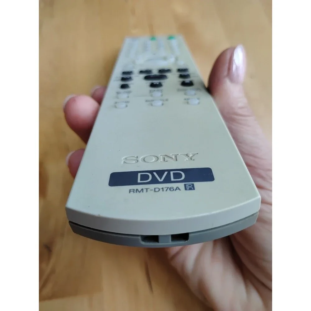 Genuine Sony RMT-D176A DVD Player Remote Control, Tested Working Used